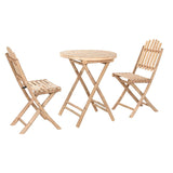 Table set with 2 chairs Home ESPRIT 61 x 61 x 73 cm-0