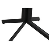 Table set with 2 chairs Home ESPRIT Black Metal polypropylene 60 x 60 x 102 cm-2