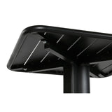 Table set with 2 chairs Home ESPRIT Black Metal polypropylene 60 x 60 x 102 cm-1