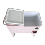 Portable Fridge Home ESPRIT Pink Steel polypropylene 74 x 43 x 80 cm-7