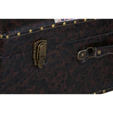 Set of Chests Home ESPRIT Brown Multicolour Polyurethane Wood Vintage 70 x 40 x 45 cm (3 Units)-4
