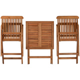 Table set with 2 chairs Home ESPRIT Brown 60 x 60 x 74 cm-5