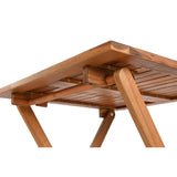 Table set with 2 chairs Home ESPRIT Brown 60 x 60 x 74 cm-3