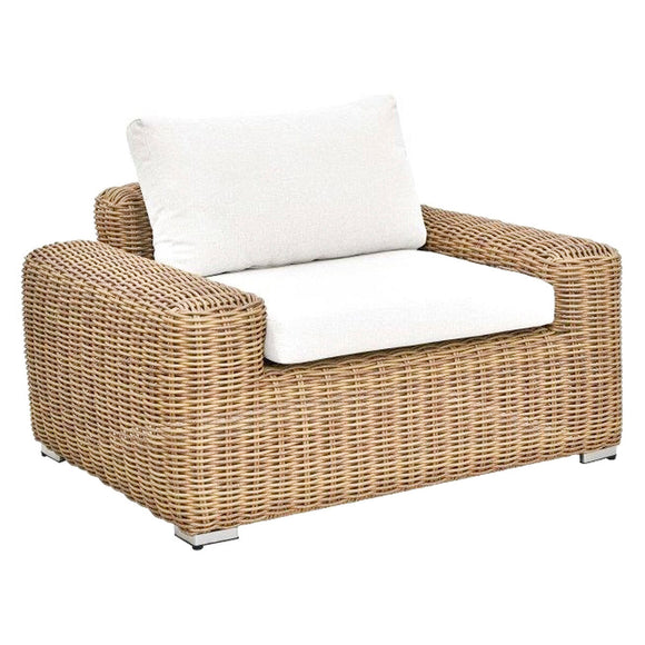 Garden sofa Home ESPRIT Beige Light brown 111 x 87 x 63 cm-0