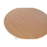 Dining Table Home ESPRIT White Aluminium 140 x 140 x 75 cm-5