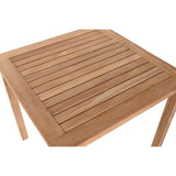 Dining Table Home ESPRIT Brown Teak 80 x 80 x 77 cm-3