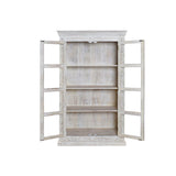 Display Stand Home ESPRIT White Crystal Mango wood 100 x 45 x 180 cm-2