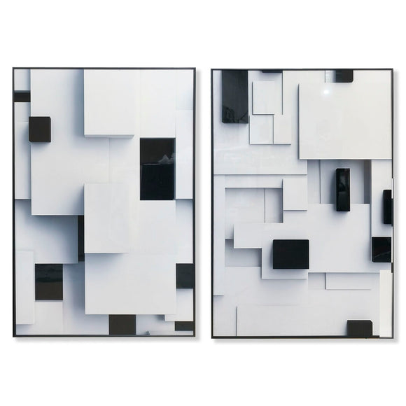 Painting Home ESPRIT Aluminium MDF Wood 80 x 3,5 x 120 cm-0