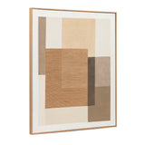 Painting Home ESPRIT Brown Beige Abstract Urban 80 x 4,5 x 100 cm (2 Units)-3