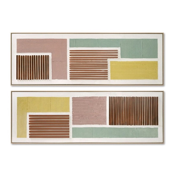 Canvas Home ESPRIT polystyrene Canvas 152 x 4,5 x 52 cm-0