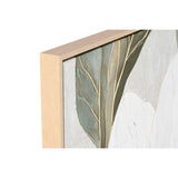 Canvas Home ESPRIT White Green Flower Shabby Chic (2 Units)-3