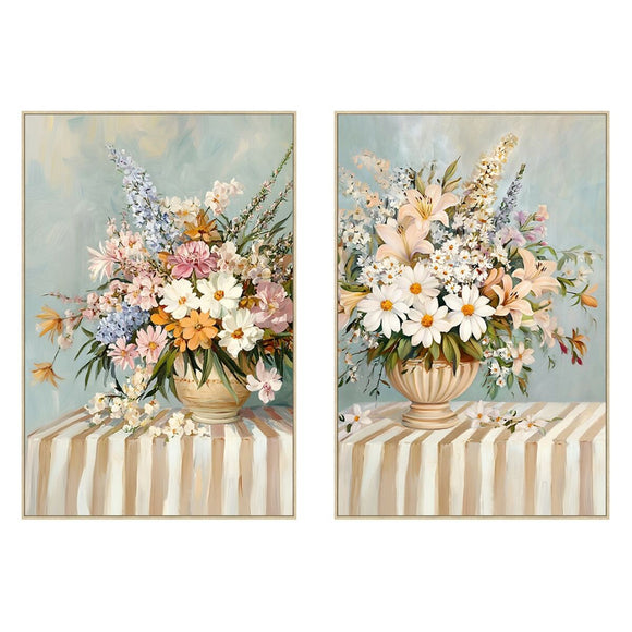 Painting Home ESPRIT Cottage Vase (2 Units)-0