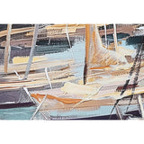 Painting Home ESPRIT Blue Green Grey Pink Yachts Mediterranean (2 Units)-2