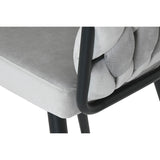 Stool Home ESPRIT Black Grey Metal 58 x 53 x 101 cm-2
