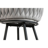 Stool Home ESPRIT Black Grey Metal 58 x 53 x 101 cm-1