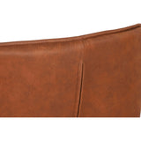 Dining Chair Home ESPRIT Black Camel Metal Microfibre 64 x 67 x 85 cm 67 x 64 x 83 cm-1