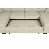 Sofabed Home ESPRIT Sand Modern 298 x 154 x 92 cm-3