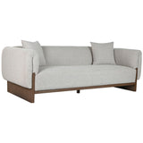 Sofa Home ESPRIT Brown Beige Scandi 220 x 95 x 77 cm-0