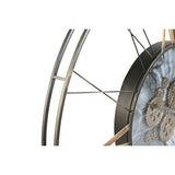 Wall Clock Home ESPRIT White Golden Metal 140 x 9 x 140 cm-4