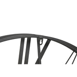 Wall Clock Home ESPRIT Dark brown Metal 80 x 8 x 80 cm-3