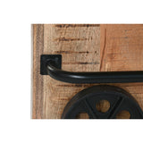 Bar unit Home ESPRIT Black Natural 145 x 53 x 100 cm-2