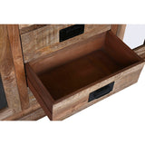 Display Stand Home ESPRIT Brown Crystal Mango wood 165 x 45 x 210 cm-5