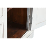 Display Stand Home ESPRIT White Crystal Mango wood 170 x 45 x 200 cm-4