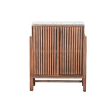 Sideboard Home ESPRIT Acacia Terrazo 80 x 40 x 110 cm-1