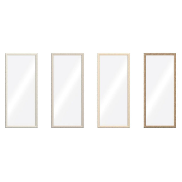 Wall mirror Home ESPRIT Brown Beige Grey Urban 67 x 2 x 156 cm (4 Units)-0