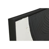 Painting Home ESPRIT White Black Abstract 103 x 4,3 x 143 cm (2 Units)-3