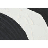 Painting Home ESPRIT White Black Abstract 103 x 4,3 x 143 cm (2 Units)-2