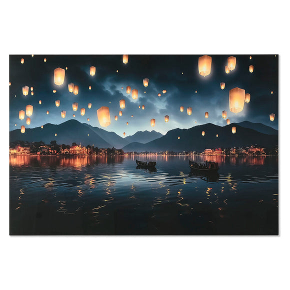 Painting Home ESPRIT Tempered Glass 150 x 0,4 x 100 cm-0