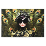 Painting Home ESPRIT Tempered Glass 150 x 0,4 x 100 cm-0