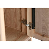 Cupboard Home ESPRIT Natural Fir MDF Wood 78 x 55 x 180 cm-2