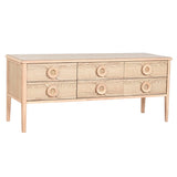 TV furniture Home ESPRIT Natural 120 x 40 x 50 cm-0