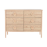 Chest of drawers Home ESPRIT Natural Romantic 120 x 40 x 90 cm-0