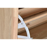 Shoe Rack Home ESPRIT Natural 70 x 30 x 103 cm-2