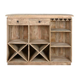 Bar unit Home ESPRIT Brown 146 x 54 x 110 cm-6