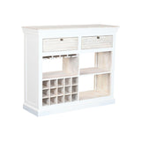 Bottle rack Home ESPRIT White 120 x 40 x 98 cm-0