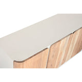 TV furniture Home ESPRIT White Natural 140 x 40 x 55 cm-3