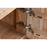 Nightstand Home ESPRIT Natural 40 x 40 x 50 cm-5