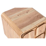 Nightstand Home ESPRIT Natural 40 x 40 x 50 cm-3