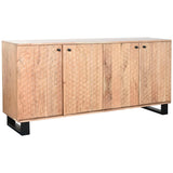 Sideboard Home ESPRIT Metal Acacia 170 x 40 x 80 cm-0