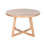 Dining Table Home ESPRIT Acacia 115 x 115 x 76 cm-1