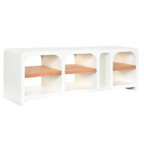 TV furniture Home ESPRIT White Natural 150 x 41 x 54 cm-0