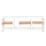 TV furniture Home ESPRIT White Natural 150 x 41 x 54 cm-4