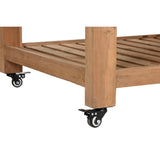 Kitchen furniture Home ESPRIT Black Natural 142 x 75 x 96 cm-4