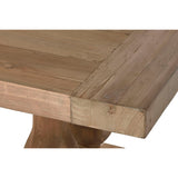 Dining Table Home ESPRIT Fir Recycled Wood 240 x 100 x 76 cm-2