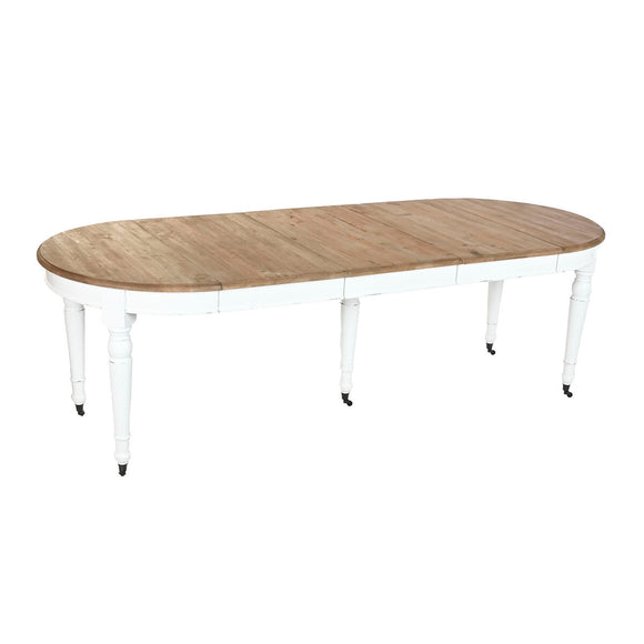 Dining Table Home ESPRIT White Fir 100 x 100 x 78 cm-0