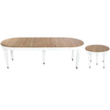 Dining Table Home ESPRIT White Fir 100 x 100 x 78 cm-1